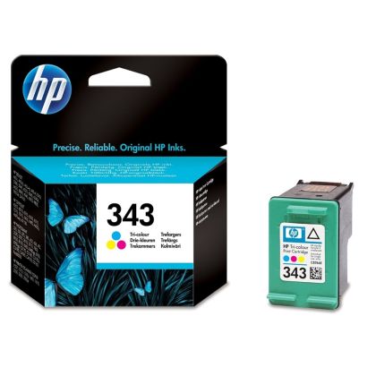 Consumable HP 343 Tri-color Inkjet Print Cartridge