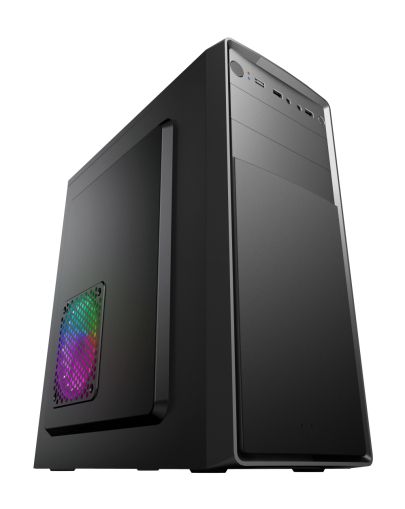 PowerCase 173-G02 computer case, included 500W
