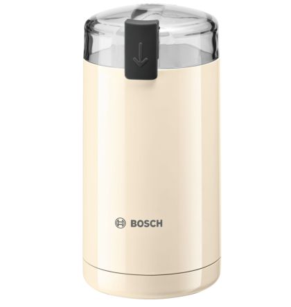 Rasnita de cafea Bosch TSM6A017C, Rasnita de cafea, 180W, pana la 75g cafea boabe, Crema