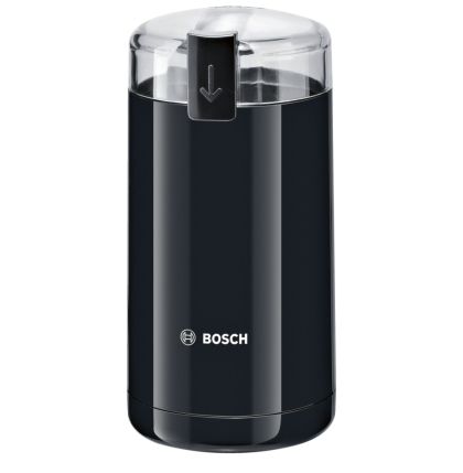 Rasnita de cafea Bosch TSM6A013B, Rasnita de cafea, 180W, pana la 75g boabe de cafea, Negru