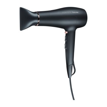 Hair dryer Beurer HC 50 Hair dryer, 2,200 W, triple ionic function, 2 attachments, 3 heat settings, 2 blower settings, cold air, overheating protection