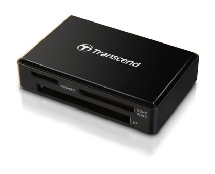 Card reader Transcend All-in-1 Multi Memory Card Reader, USB 3.0/3.1 Gen 1, Black