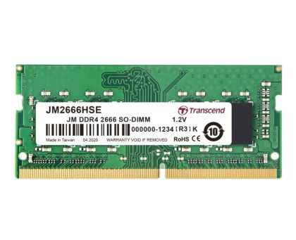 Memory Transcend 32GB JM DDR4 2666Mhz SO-DIMM 2Rx8 2Gx8 CL19 1.2V
