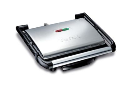 Barbecue Tefal GC241D38, Inicio Grill , 2000W, Detachable juice tray, multifunction grill, panini function, non-sticking coating, control indicator