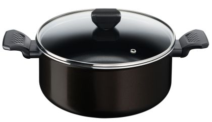 Pot Tefal B5674653, Simply Clean Stewpot 24 with lid