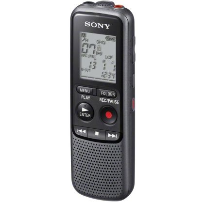 Voice recorder Sony ICD-PX240, 4GB, PC Link, VOR, MP3 play, black