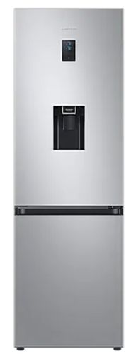 Refrigerator Samsung RB34T652ESA/EF, Refrigerator with SpaceMax Technology, Fridge Freezer, Total 341l, refrigerator 227l, freezer 114l, Energy Efficiency E, All-Around Cooling, No frost, Display, Water dispenser, 35dB, 186/59.5/65.8, Metal graphite