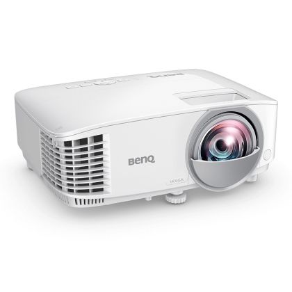 Multimedia projector BenQ MW809STH, DLP, WXGA (1280x800), Short-throw (87"@0.91m), 12,000:1, 3600 AL, 10W Speaker, HDMI 1.4a, USB A 5V/1.5A, Audio in x2, Audio out , up to 15,000 hrs lamp life, Optional interactive kit(PW02/PT12), 2.8kg, White