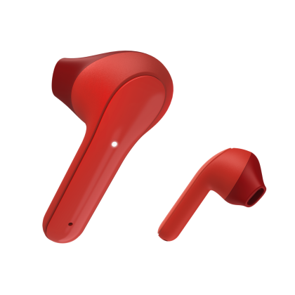 Căști Bluetooth Hama Freedom Light, True Wireless, Control vocal, Roșu