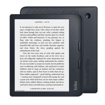 Reader for E-books Kobo Libra 2 e-Book Reader E Ink Touchscreen 7 inch Black