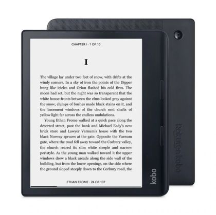 Cititor de cărți electronice Kobo Sage E Ink Flush Touchscreen 8 inch Black
