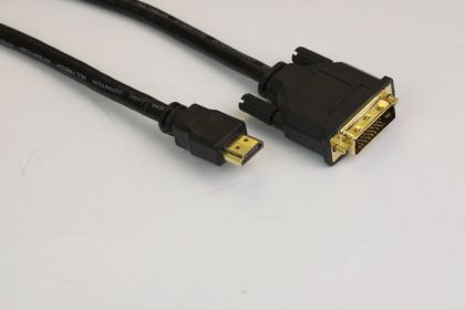 VCom Кабел DVI 24+1 Dual Link M / HDMI M - CG481G-1.8m
