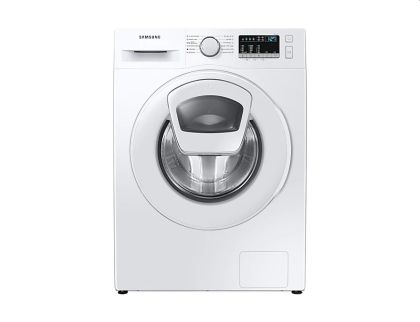 Washing Machine Samsung WW80T4520TE/LE, Washing Machine, 8kg, 1200 rpm, Energy Efficiency D, Add Wash, Steam Hygiene, Drum Clean, Spin Efficiency B, White