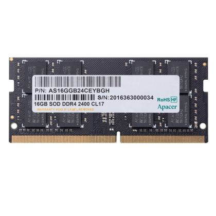 Memory Apacer 16GB Notebook Memory - DDR4 SODIMM 2666MHz