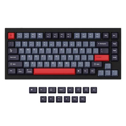 Keychron Dolch Red 96-Keycap Set PBT Dye-Sub Layout US Capace de tastatură mecanică