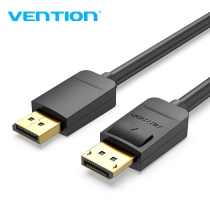 Vention Cable - Display Port v1.2 DP M / M Black 4K 5M - HACBJ
