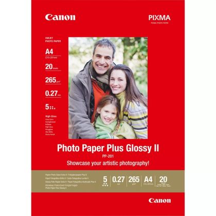Paper Canon Plus Glossy II PP-201, A4, 20 sheets