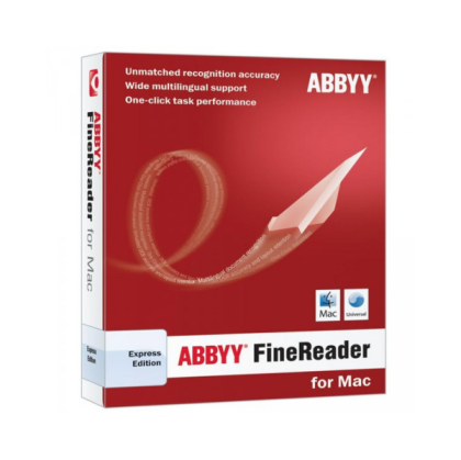 Software ABBYY FineReader PDF pentru Mac, licență pentru un singur utilizator