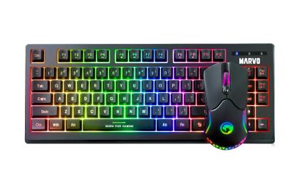 Marvo Wireless Gaming COMBO KW516 2-in-1, Bluetooth 5.0 - Keyboard, Mouse