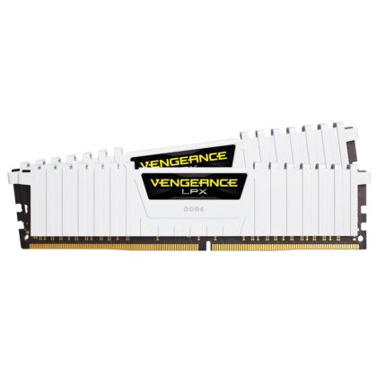 Памет Corsair Vengeance LPX White 16GB(2x8GB) DDR4 3200MHz CMK16GX4M2B3200C16W