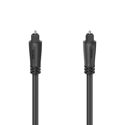 Cablu optic audio Hama ODT mufa (Toslink), 3,0 m, Negru