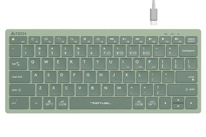 Keyboard FBX51C FSTyler, Bluetooth & 2.4G Wireless, Matcha Green