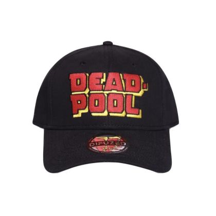 Pălărie Deadpool - șapcă reglabilă cu litere mari