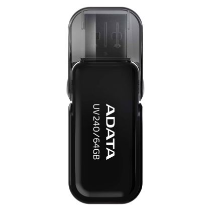 Memory Adata 64GB UV240 USB 2.0-Flash Drive Black