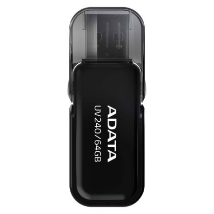 Памет ADATA UV240 64GB USB 2.0 Black