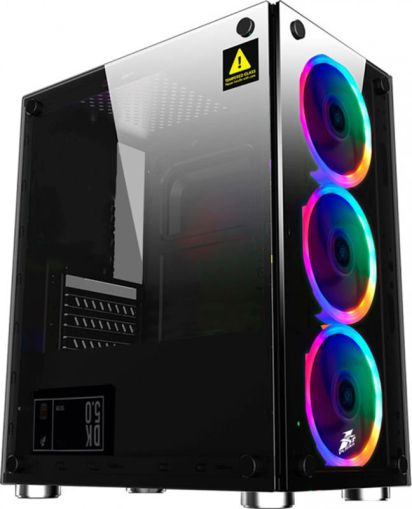 1stPlayer Gaming Case mATX - X2 RGB - 3 Fans included