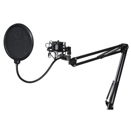 Suport microfon HAMA uRage Stream 210 Boom, metal, negru