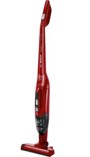 Vacuum cleaner Bosch BBHF214R, Cordless Handstick Vacuum Cleaner, 2 in 1 Readyy'y, Series 2, 14.4V, Red