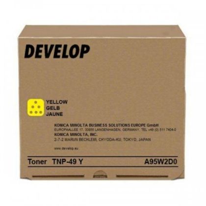 Toner Cartridge DEVELOP TNP49Y, ineo+ 3351, +3851, 12000 k., Yellow 