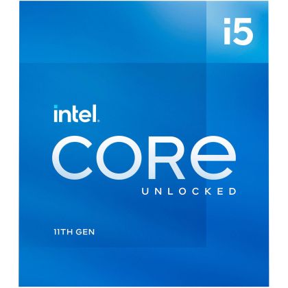 CPU Intel Rocket Lake Core i5-11600K, 6 Cores 3.90Ghz (Up to 4.90Ghz) 12MB, 125W, LGA1200, BOX