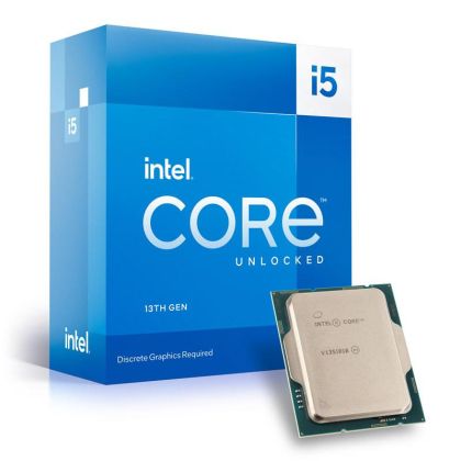 Процесор Intel Raptor Lake i5-13600KF, 14 Cores, 3.5 GHz, 24MB, 125W, LGA1700, BOX, No Graphics