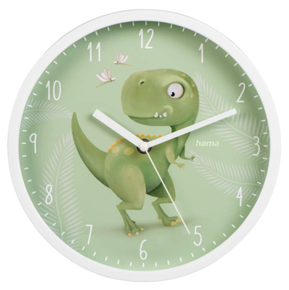 Детски стенен часовник Hama "Happy Dino" HAMA-186427 