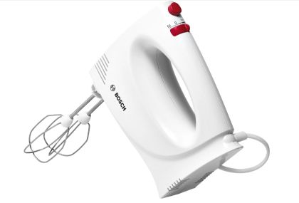 Mixer Bosch MFQP1000, Hand mixer, YourCollection, 300 W, 2 speeds plus turbo function, instant start/turbo, white