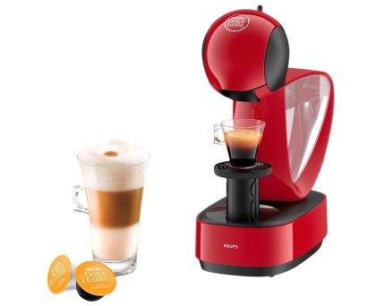 Coffee machine Krups KP170510, DOLCE GUSTO INFINISSIMA RED