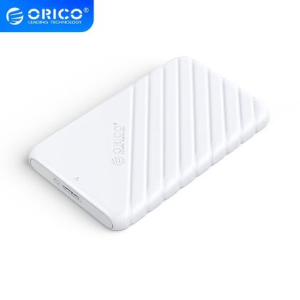 Orico кутия за диск Storage - Case - 2.5 inch USB3.0 WHITE - 25PW1-U3-WH