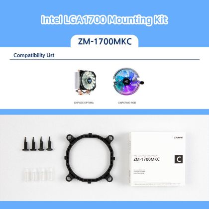 Kit de montare Zalman LGA1700 TYPE-C pentru CNPS9x OPTIMA - ZM1700-MKC