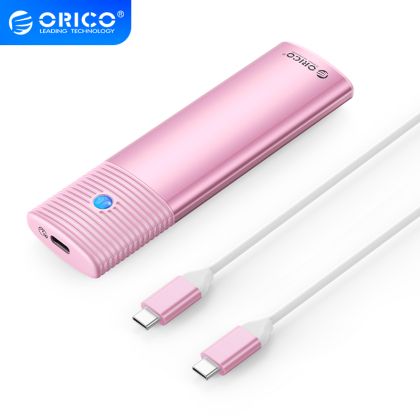 Orico Storage - Case - M.2 NVMe M/B key 10 Gbps Pink - PWM2-G2