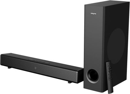 Speakers Wireless Creative 360, 2.1 + Subwoofer, Bluetooth 5.0, Dolby Atmos, HDMI 2.0, ARC, Black