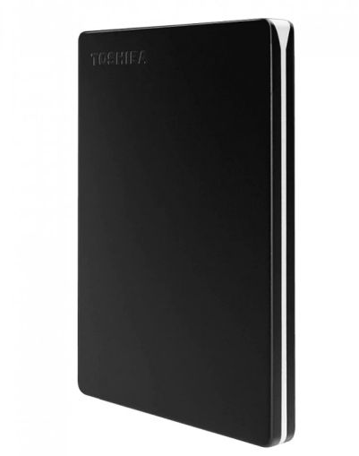 Hard disk Toshiba Canvio Slim 1TB negru (2,5", USB 3.2)