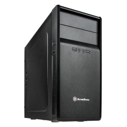 Carcasă de precizie pentru PC Silverston SST-PS09B, MicroATX