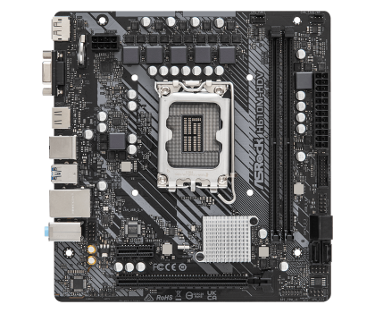 Motherboard ASRock H610M-HDV, LGA1700, DDR4, mATX