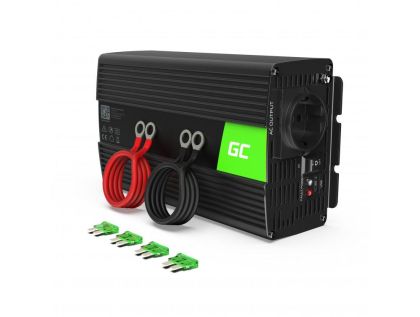 Inverter 12/220 V  DC/AC 1000W/2000W  Modified sine wave GREEN CELL