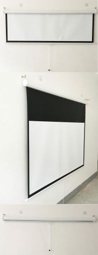 Ecran proiector pentru perete ESTILLO Roller Projector, 180 x 180, 1:1