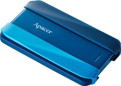 Hard disk Apacer AC533, 2TB 2.5" SATA HDD USB 3.2 Portable Hard Drive Plastic / Rubber Vibrant blue