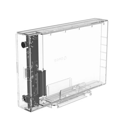 Orico Storage - Case - 3.5 inch USB3.0 transparent, Vertical - 3159U3