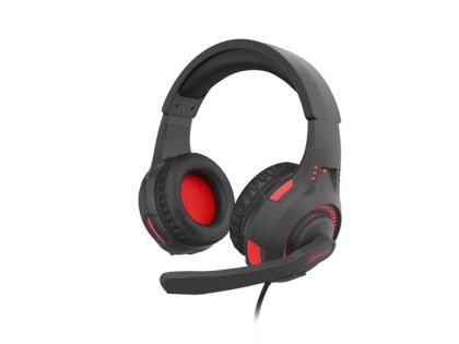 Headphones Genesis Gaming Headset Radon 210 7.1 With Microphone USB Black-Red